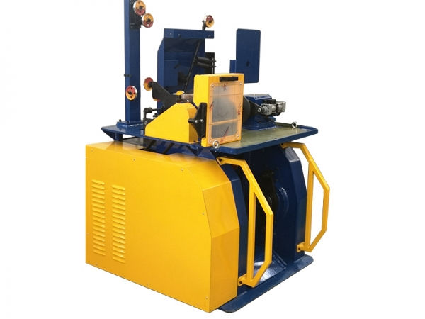 Upper and lower spool take-up machine ( pneumatic tightening )