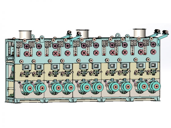 Annealing furnace wire take-up machine (single head and single control)