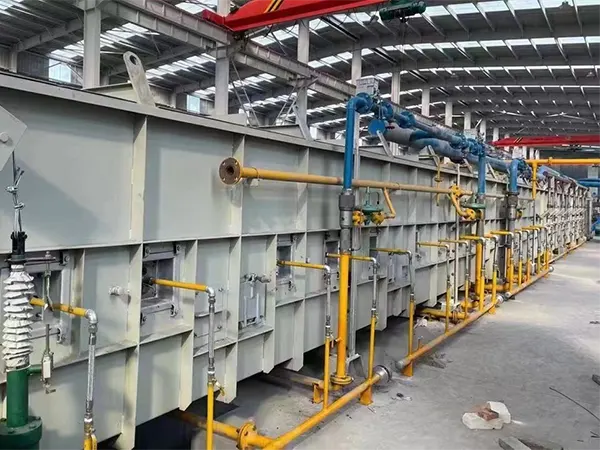 Open Fire Steel Wire Annealing Furnace Online Heat Treatment
