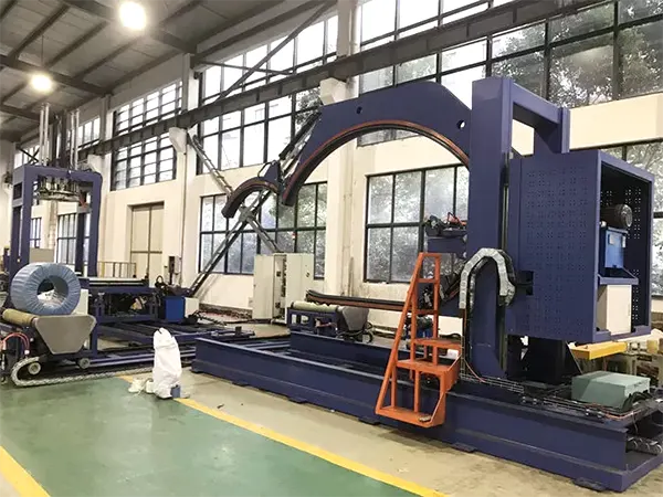 LLDPE Film Wire Coil Wrapping Machine For Alloy Strip Aluminum Wire