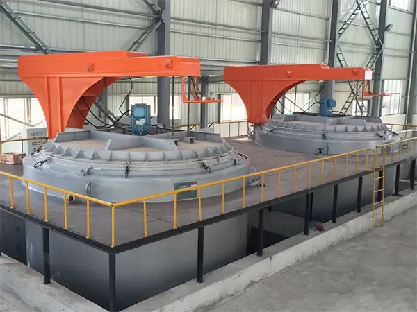 Industrial Pit Type 1T Electric Wire Annealing Furnace For Steel Wire Heat Treatment